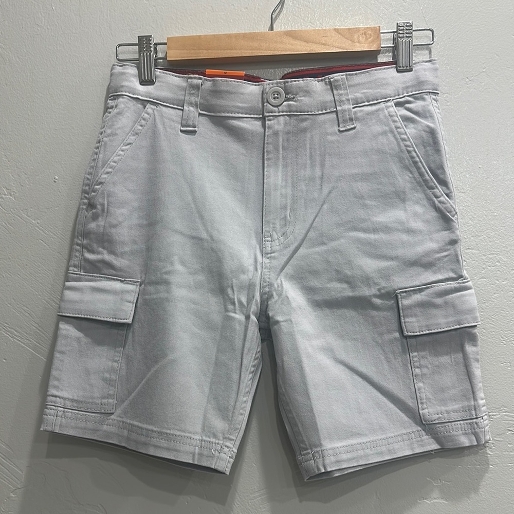 NWT Levi's Gray Cargo Shorts with Modern Utilitarian Style